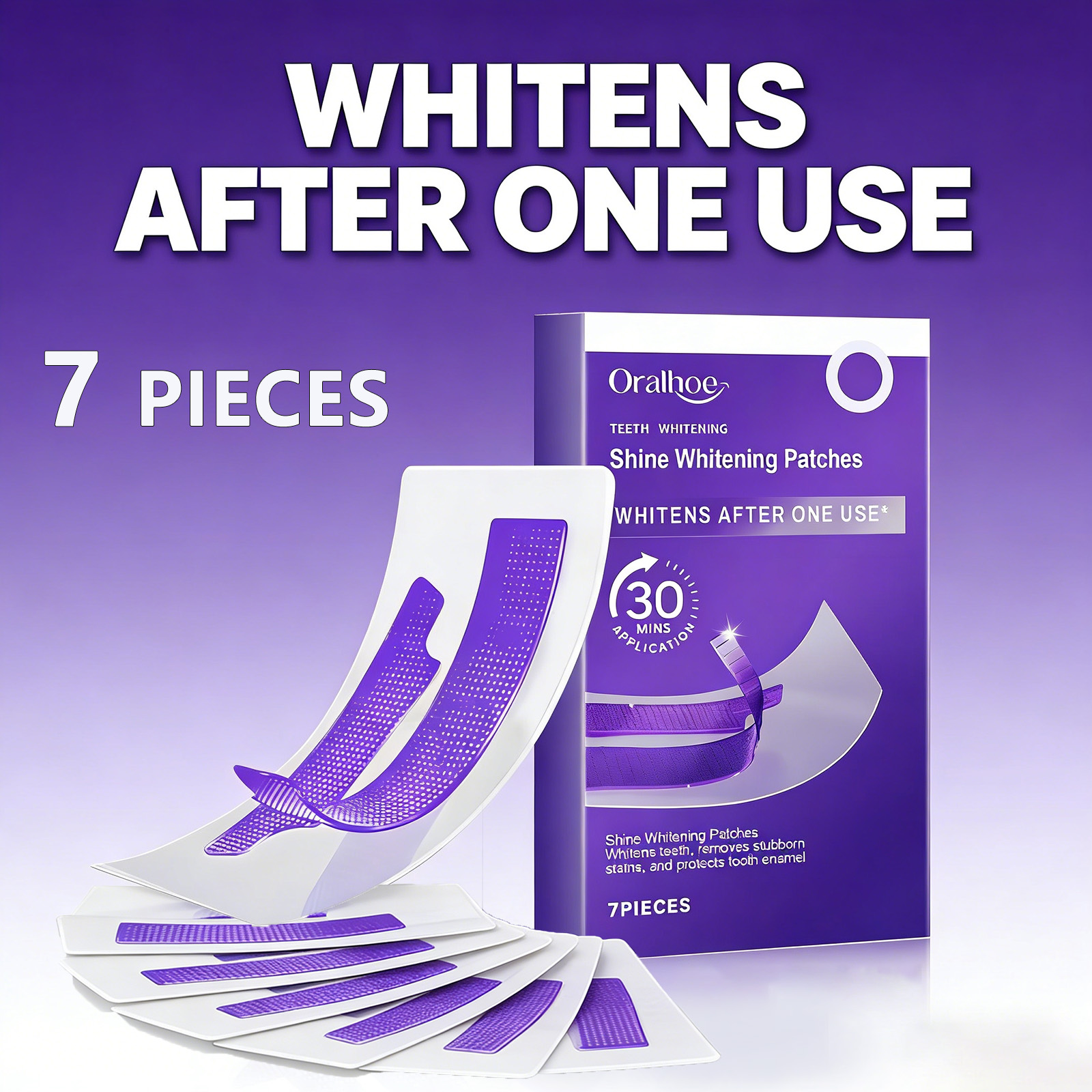 Teeth Whitening Street - Purple Teeth Whitening Strips – Remove
