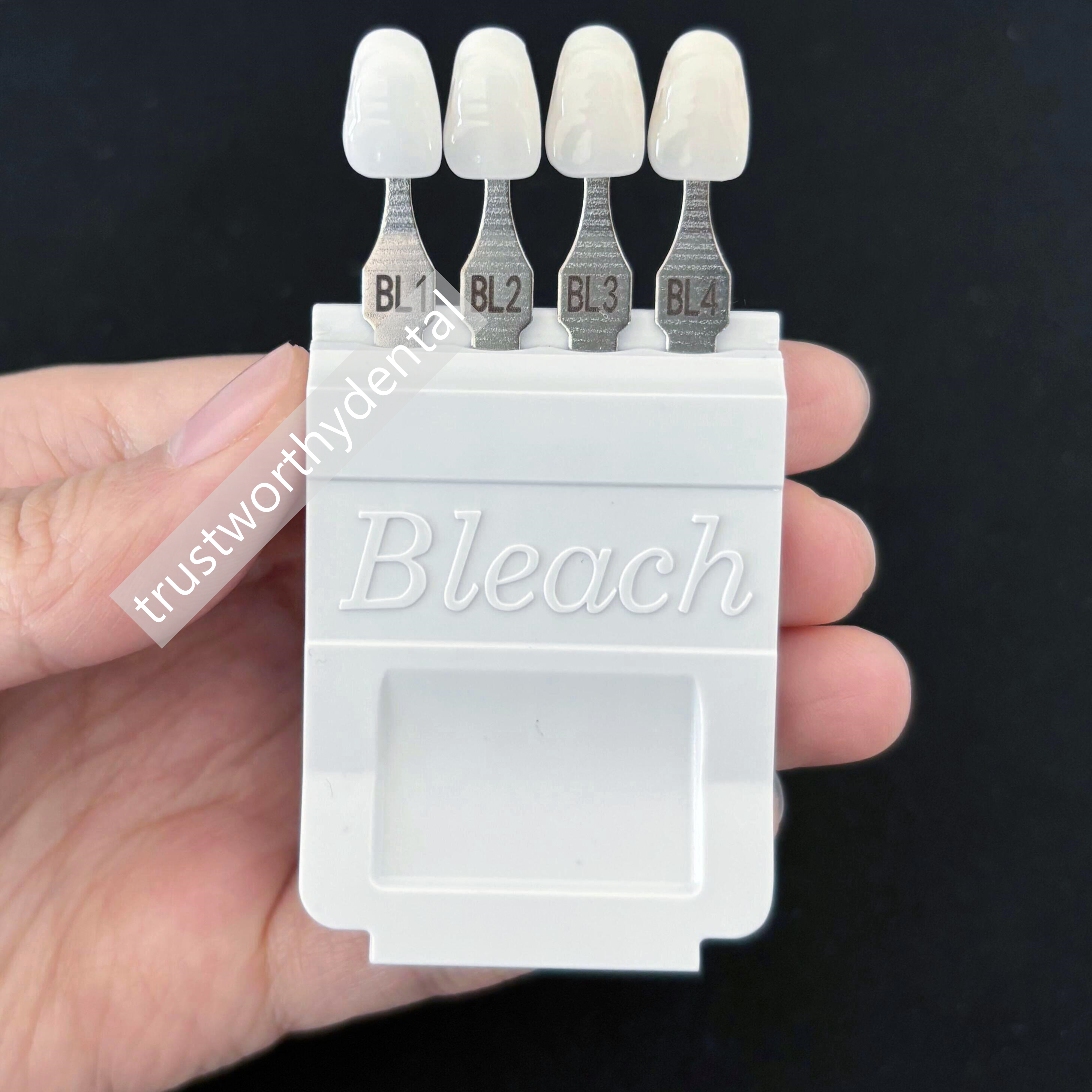 4 Colors Dental Bleached Shade - Teeth Whitening Retainer ulasan dan harga