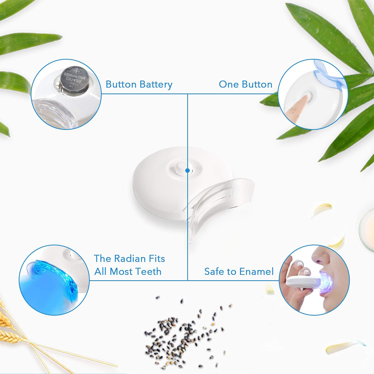 Teeth Whitening Kit - 5X LED L - Teeth Whitening In Office ulasan dan harga