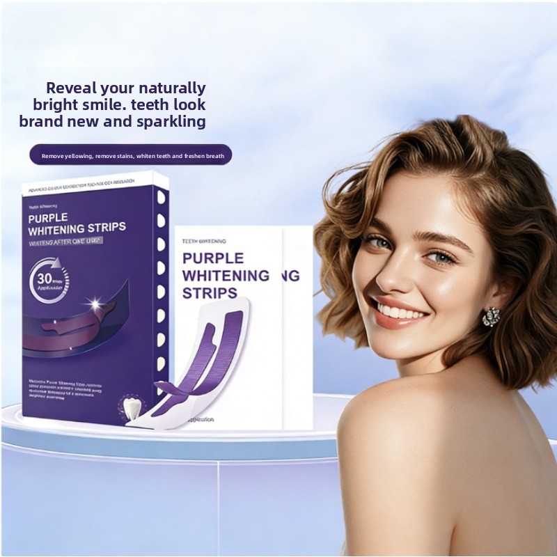 V34 Purple Glowing Dry Tooth S - Teeth Whitening Street ulasan dan harga