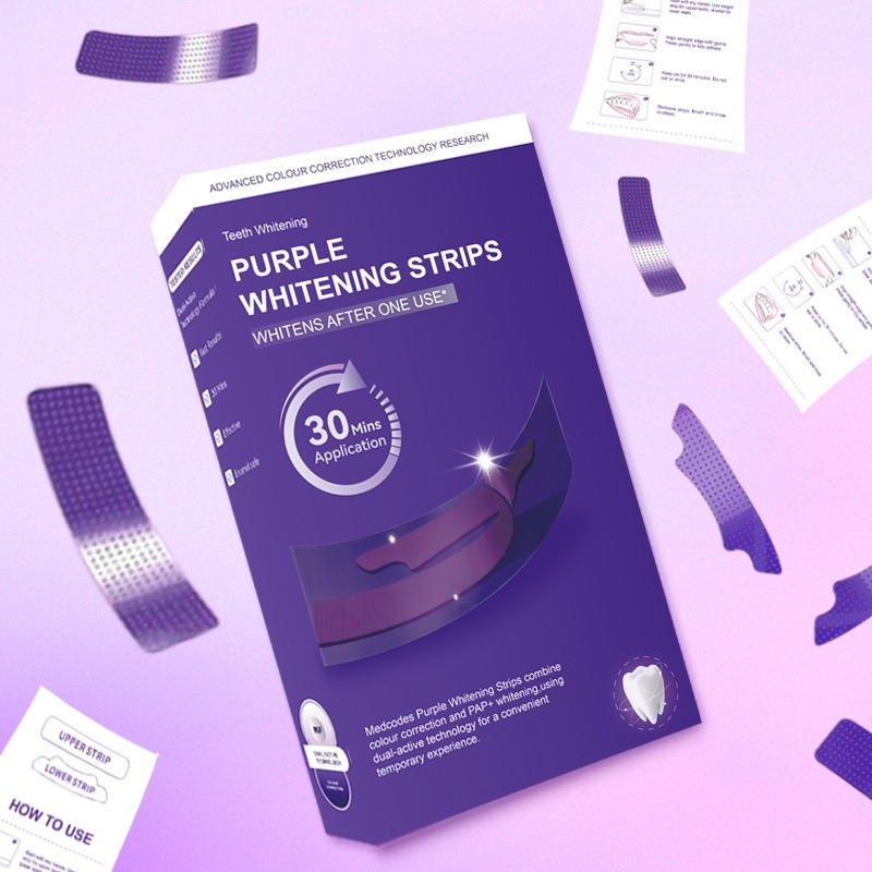 V34 Purple Glowing Dry Tooth S - Teeth Whitening Street ulasan dan harga