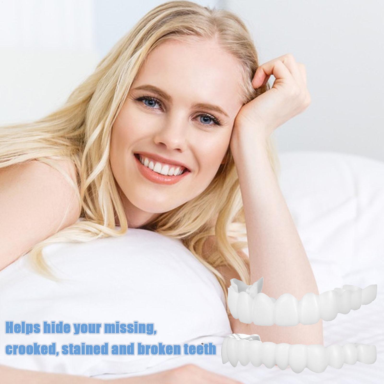 Dental Upper Lower Fake Teeth  - Teeth Whitening In Office ulasan dan harga