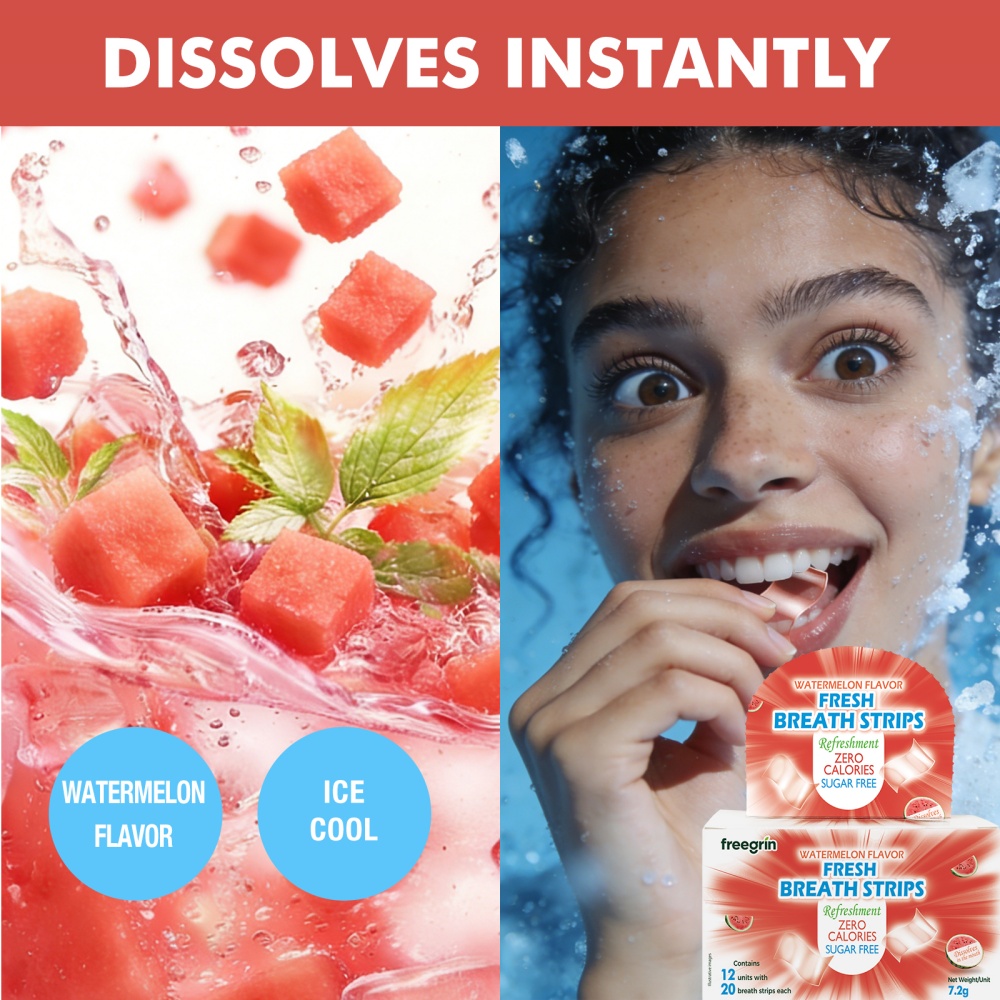 FREEGRIN Watermelon Flavored B - Teeth Whitening In Office ulasan dan harga