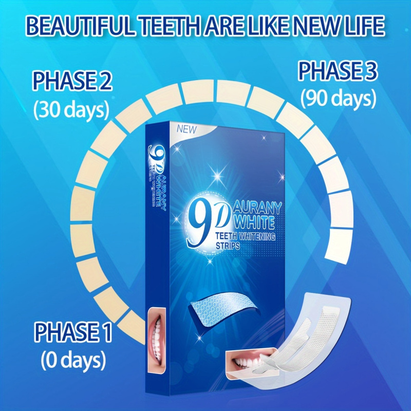 21 Pairs of 9D Aurany White Te - Teeth Whitening Street ulasan dan harga