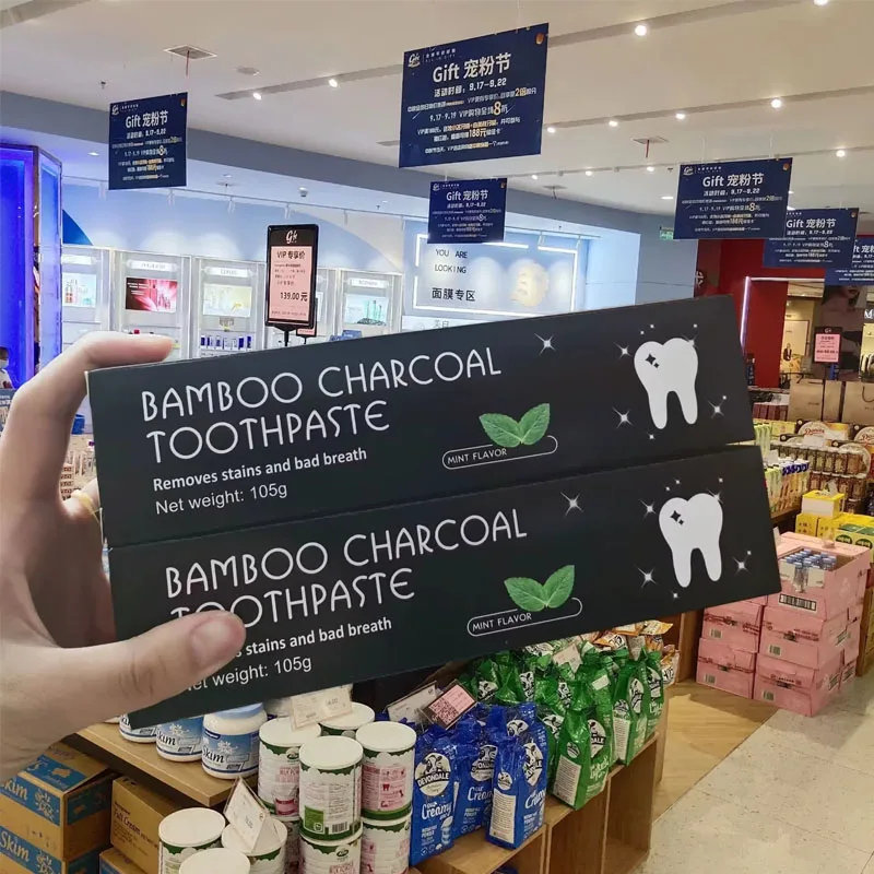 Whitening Toothpaste Bamboo Ch - Teeth Whitening Street ulasan dan harga