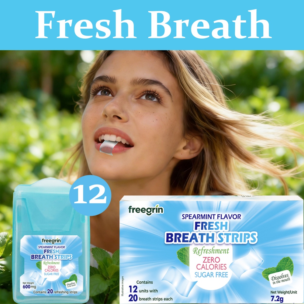 FREEGRIN Spearmint Flavored Fr - Teeth Whitening In Office ulasan dan harga