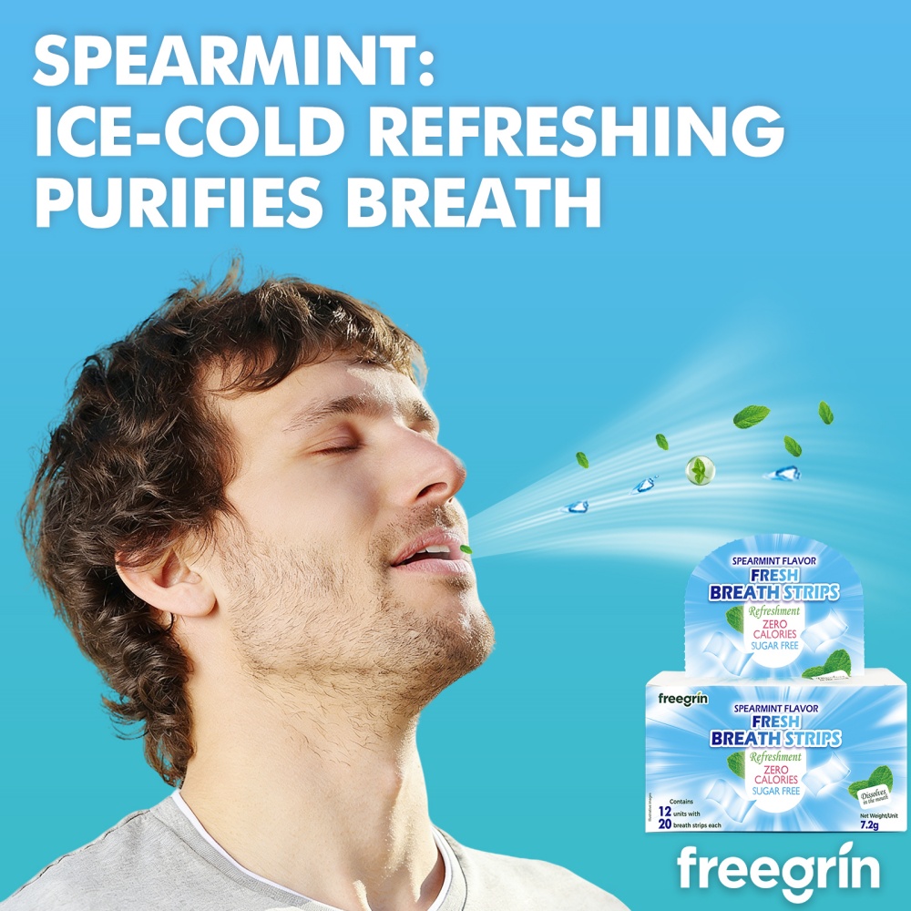 FREEGRIN Spearmint Flavored Fr - Teeth Whitening In Office ulasan dan harga