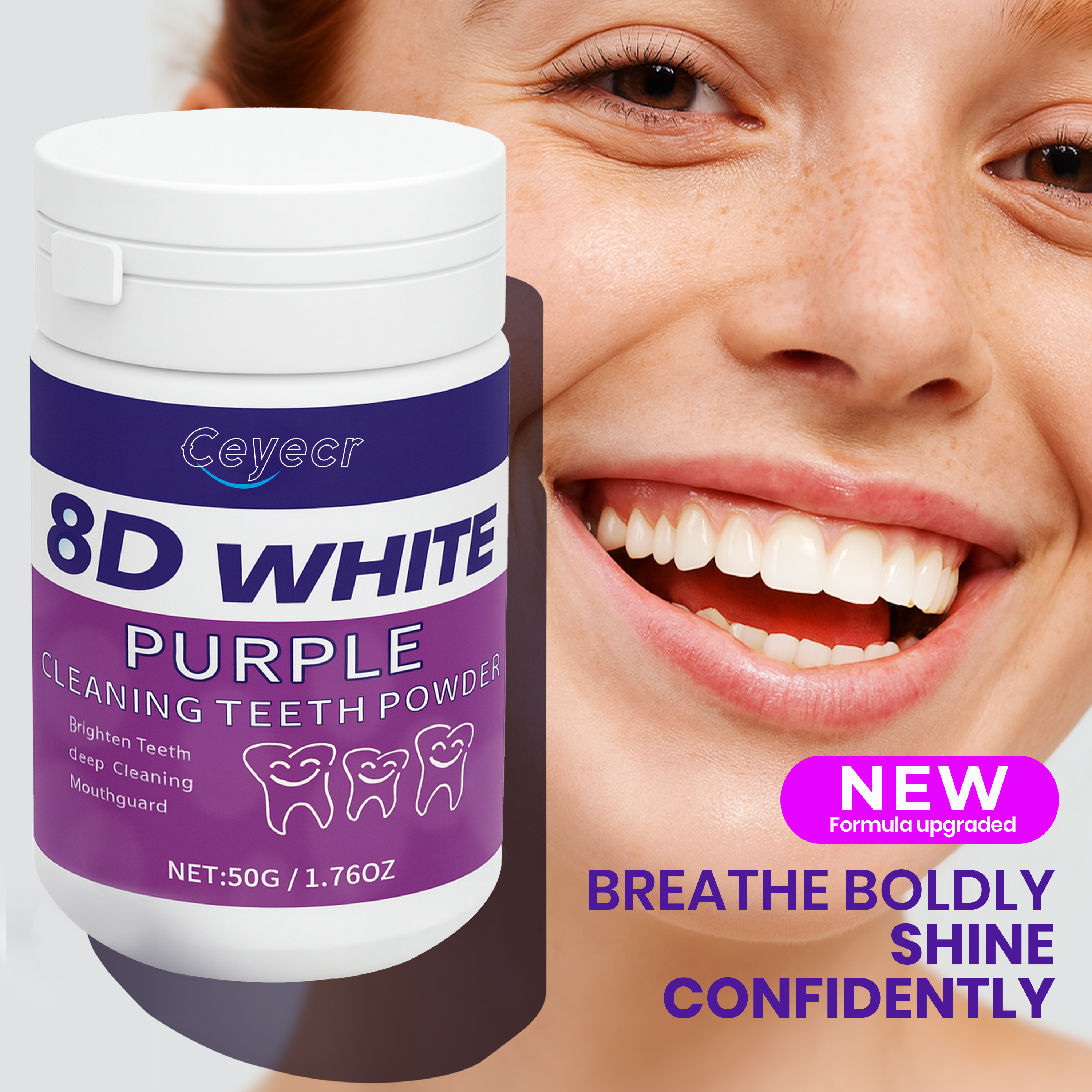 8D white Teeth Whitening Powde - Teeth Whitening Street ulasan dan harga