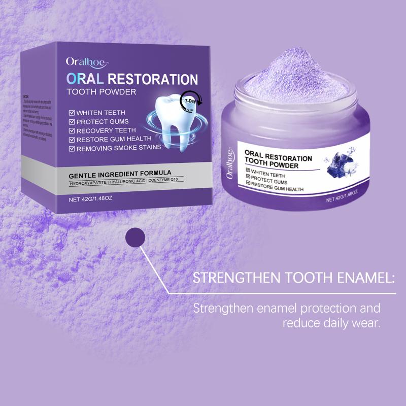 Advanced Purple Tooth Powder W - Whitening Teeth Using Baking Soda ulasan dan harga