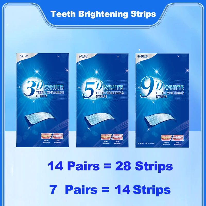 3D/5D/9D Teeth Whitening Strip - Teeth Whitening Retainer ulasan dan harga