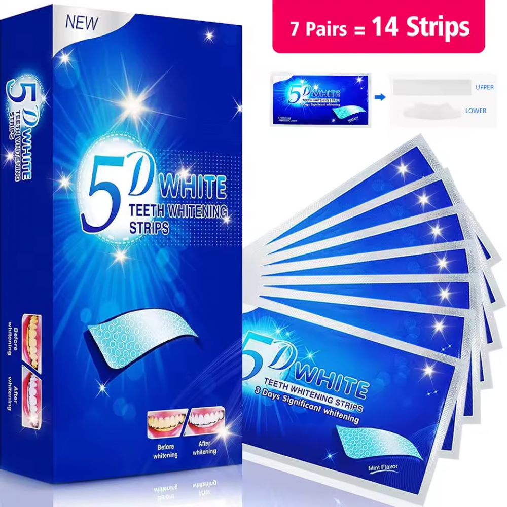 3D/5D/9D Teeth Whitening Strip - Teeth Whitening Retainer ulasan dan harga