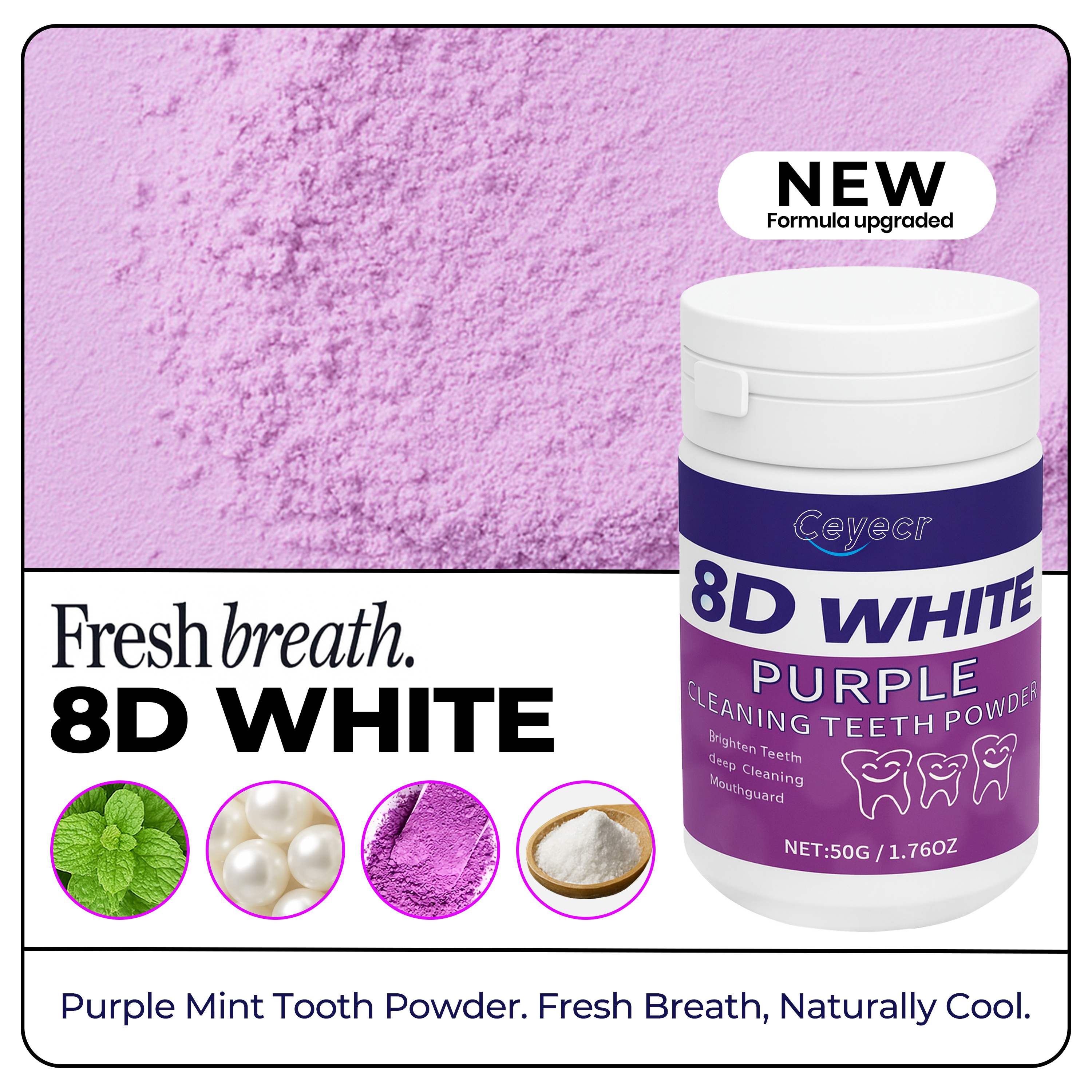 8D white Teeth Whitening Powde - Teeth Whitening Street ulasan dan harga