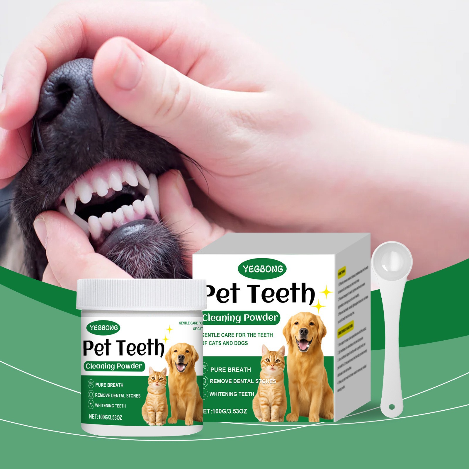 Pet Teeth Cleaning Powder Redu - Teeth Whitening Street ulasan dan harga