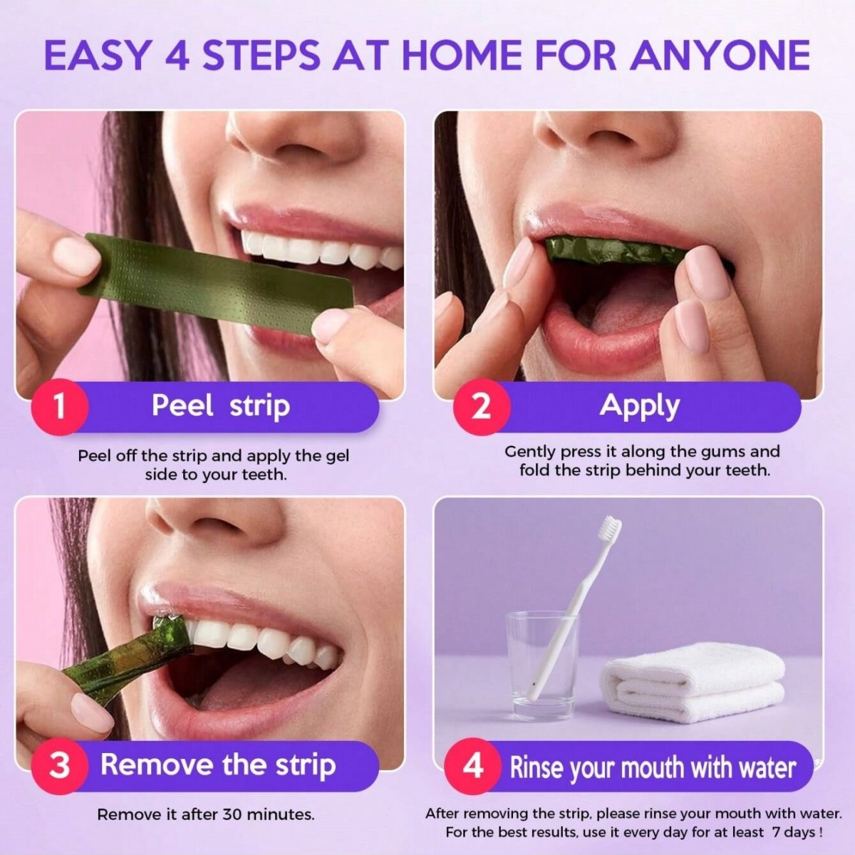 Deluxe Whitening Teeth Sticker - Teeth Whitening In Office ulasan dan harga