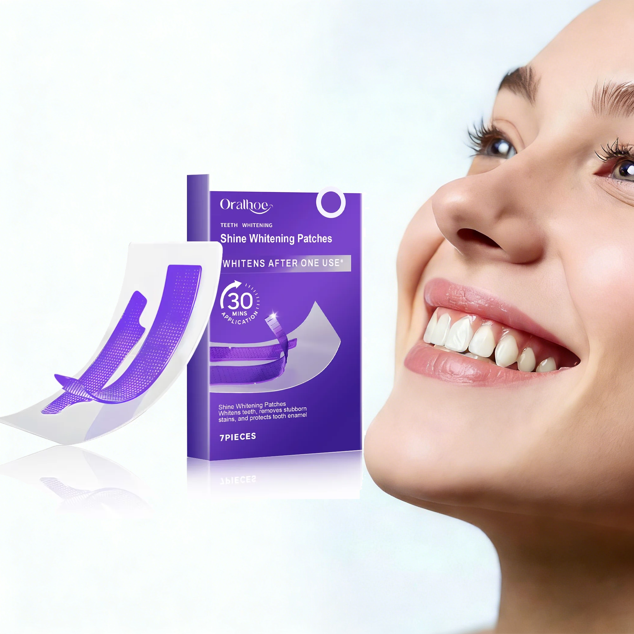 Purple Teeth Whitening Strips  - Teeth Whitening Street ulasan dan harga