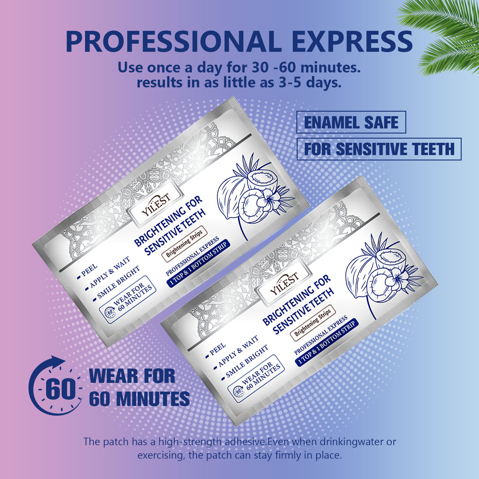 Teeth Whitening Strips 14pcs C - Teeth Whitening Street ulasan dan harga