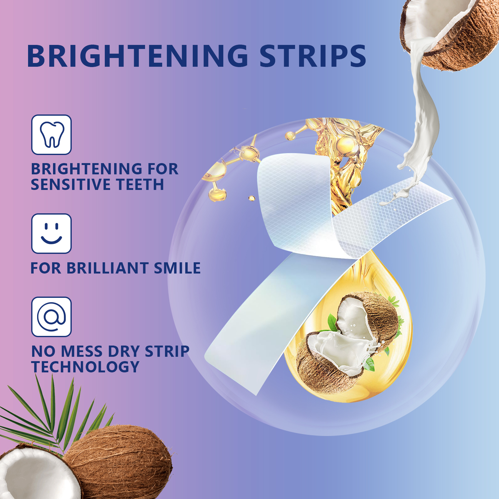 Teeth Whitening Strips 14pcs C - Teeth Whitening Street ulasan dan harga