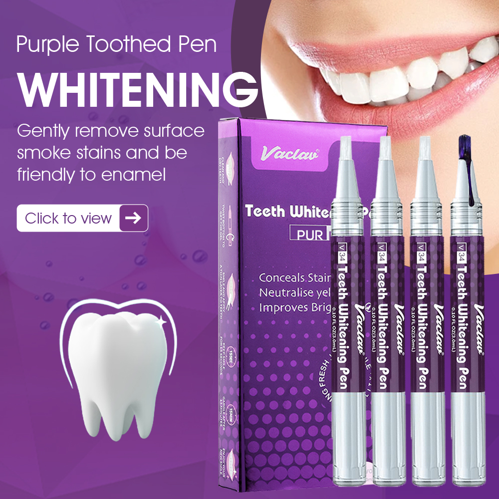 Vaclav V34 Purple teeth whiten - Teeth Whitening Retainer ulasan dan harga